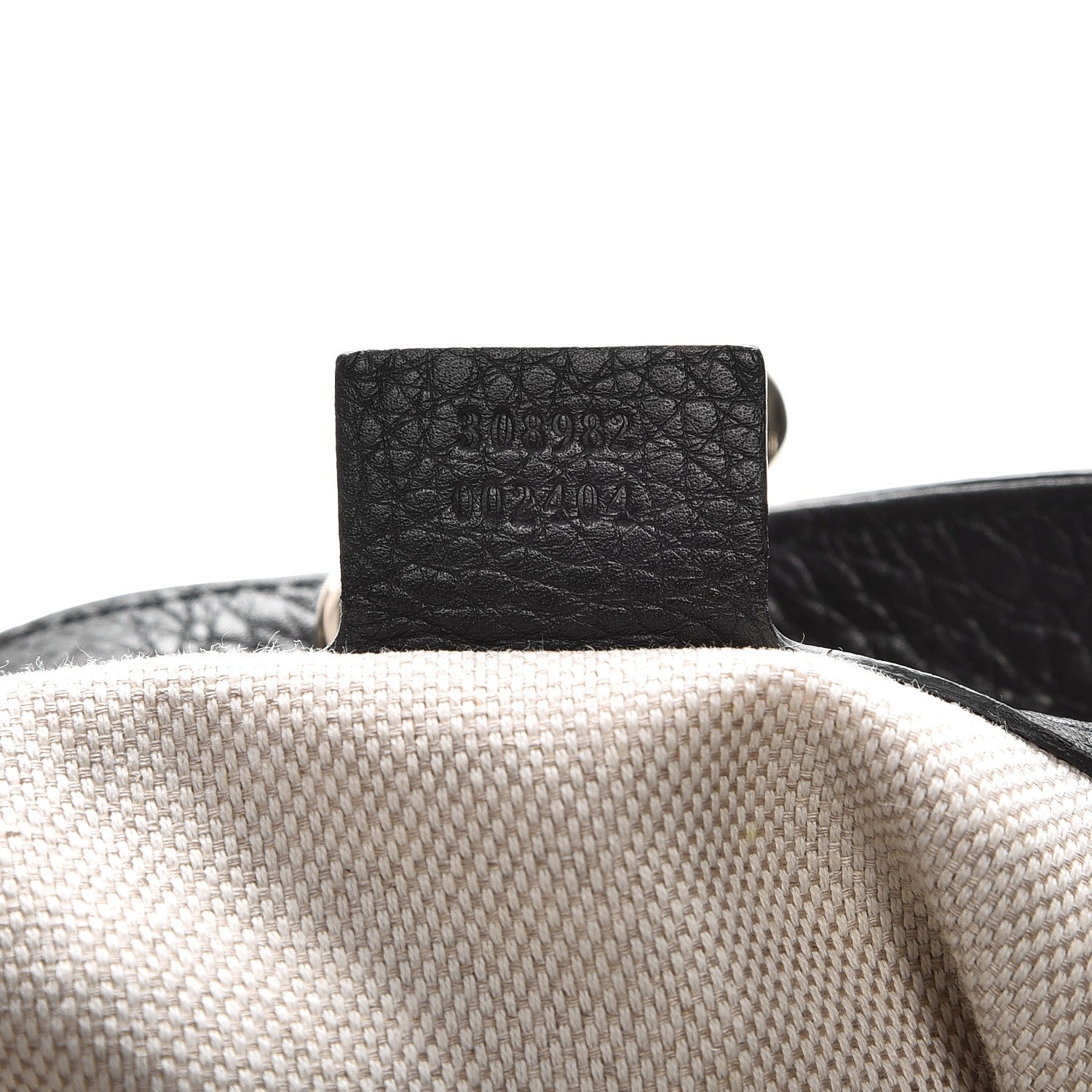 Gucci Pebbled Calfskin Medium Soho Chain Shoulder Bag Black 7 of 11