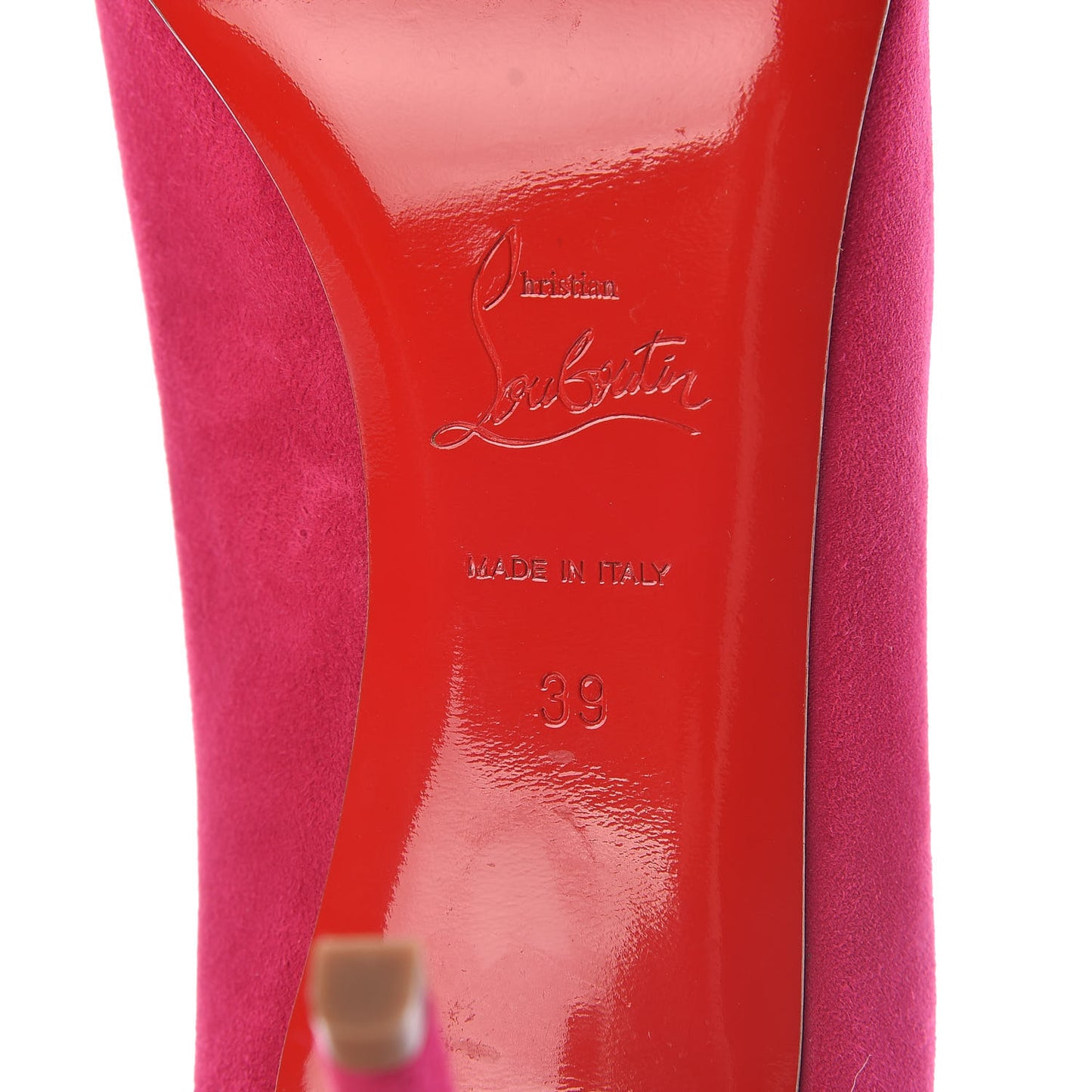 Veau Velours You You 85 Pumps 39 Dark Pink