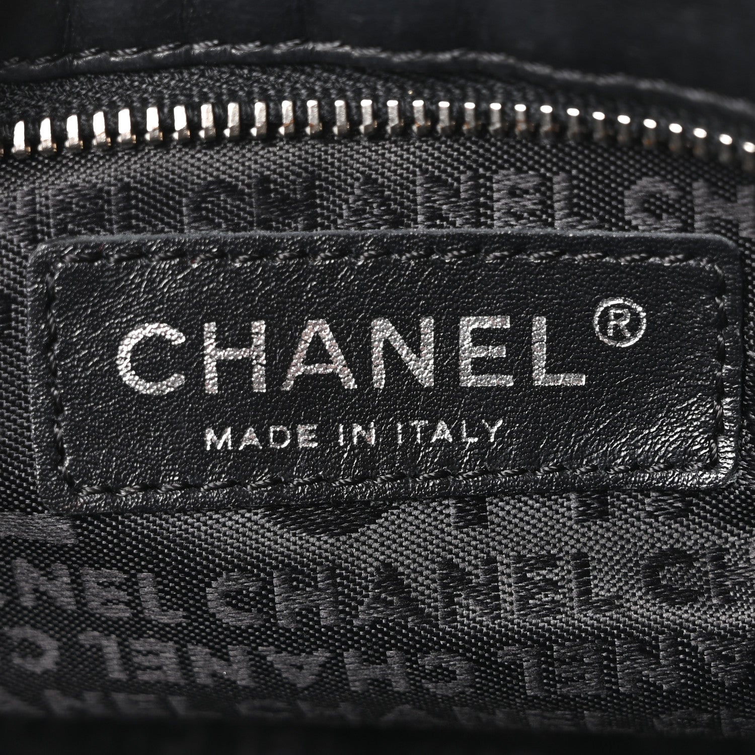 Chanel Lambskin Lax Pochette Black 6 of 10