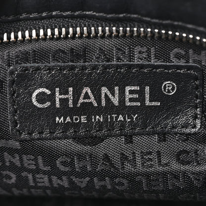 Chanel Lambskin Lax Pochette Black 6 of 10