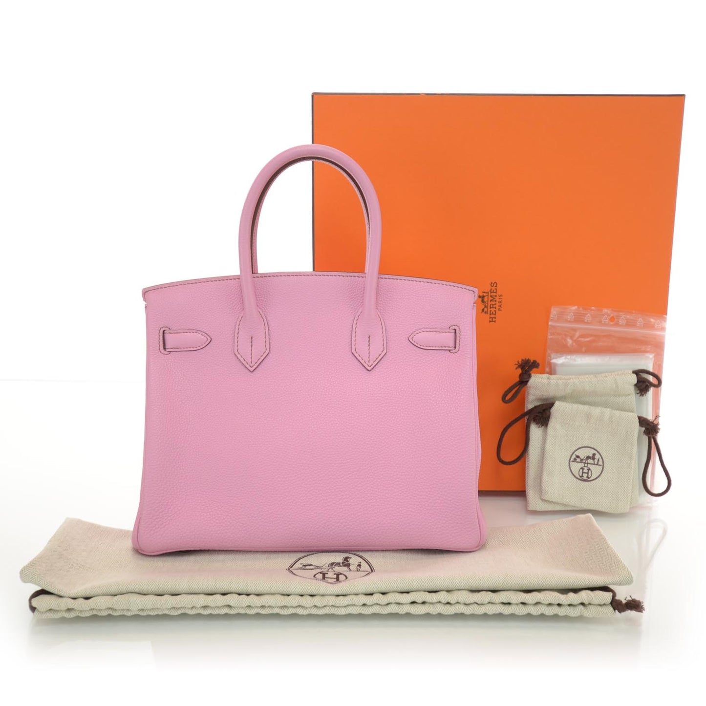 Togo Birkin 30 5P Pink