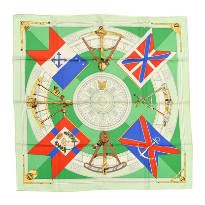 Hermes Silk Sextants Scarf 90 1 of 6