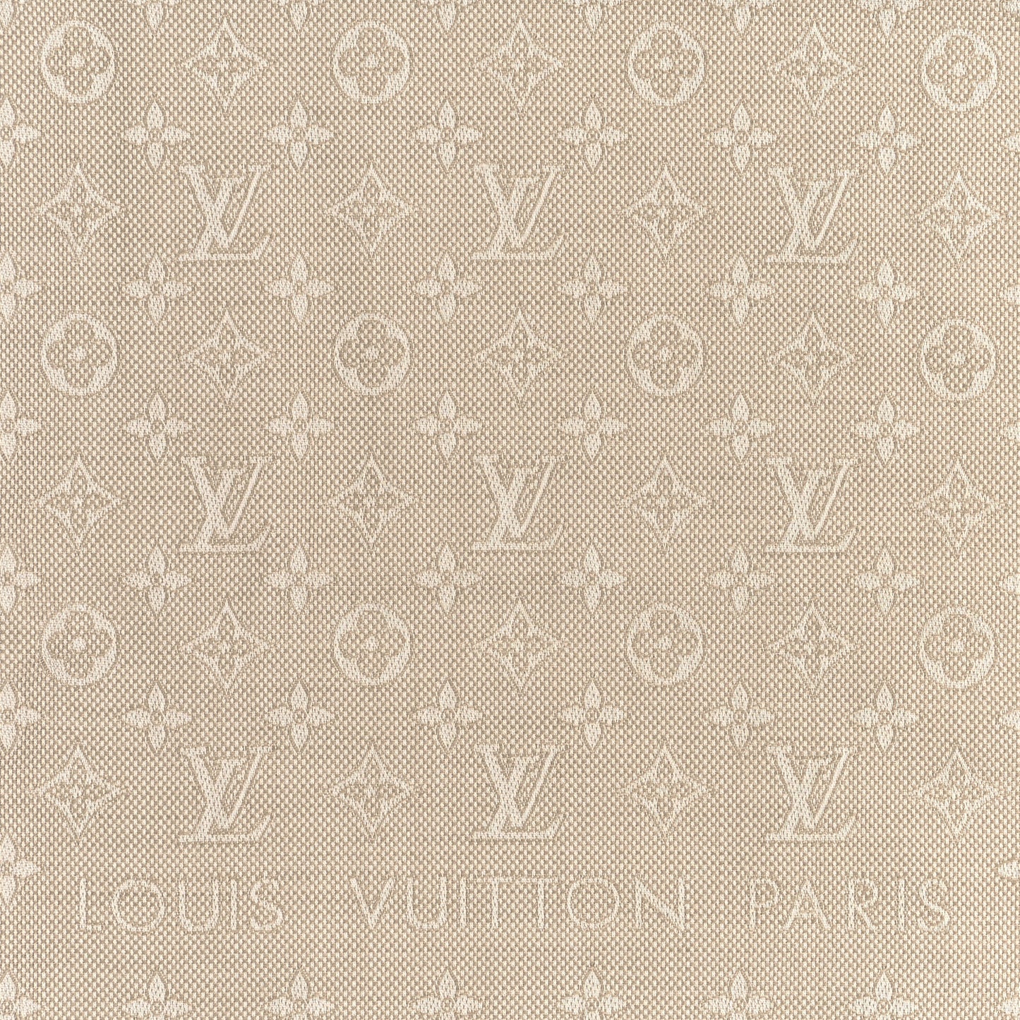Monogram Summer Stardust Jacquard Shawl Beige