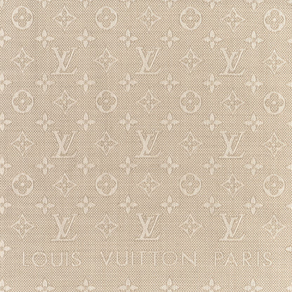 Louis Vuitton Monogram Summer Stardust Jacquard Shawl Beige 2 of 3