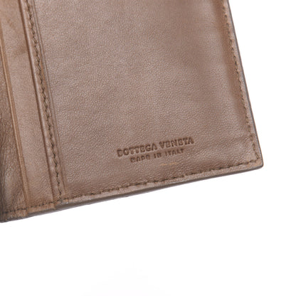 Bottega Veneta Nappa Intrecciato Long Bi-Fold Wallet Noce 6 of 6
