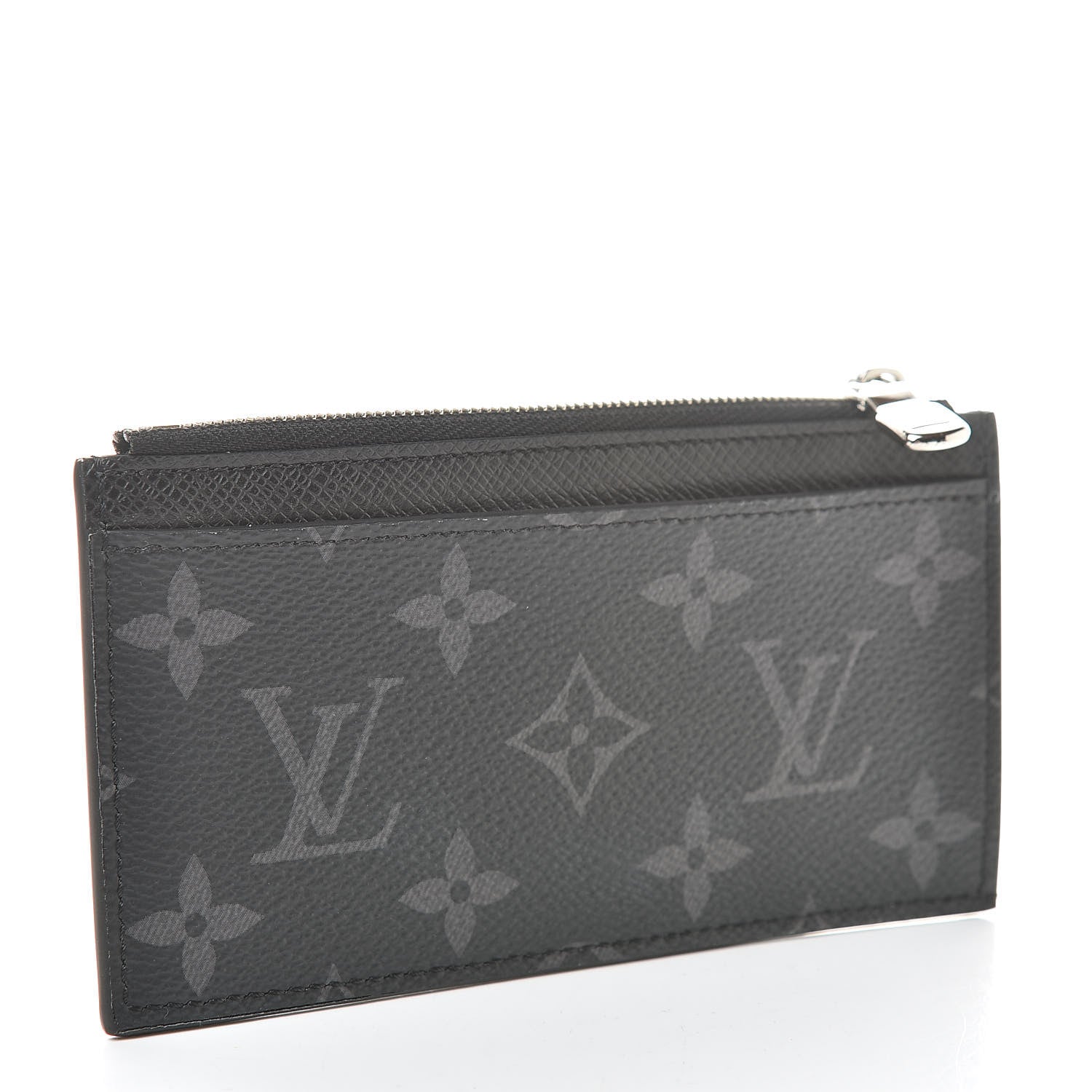 Louis Vuitton Monogram Eclipse Taiga Coin Card Holder 3 of 8