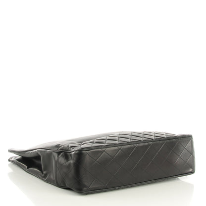 Chanel Lambskin Shopping Tote Black 4 of 8
