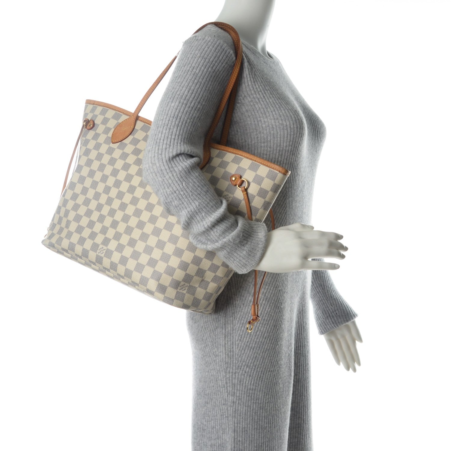Louis Vuitton Damier Azur Neo Neverfull MM 2 of 7