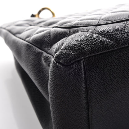 Chanel Caviar Quilted Grand Shopping Tote GST Black 23 of 23