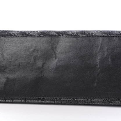 Gucci Denim Monogram Tote Black 11 of 12