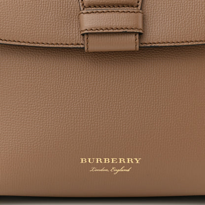 Burberry Derby Calfskin House Check Small Camberley Dark Sand 7 of 11