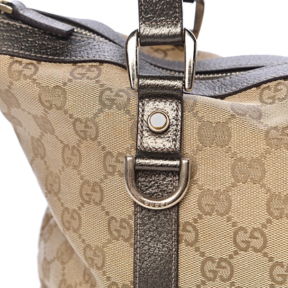 Gucci Monogram Medium Abbey Tote Brown 10 of 10