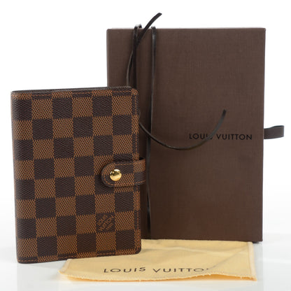 Louis Vuitton Damier Ebene Small Ring Agenda Cover 5 of 8
