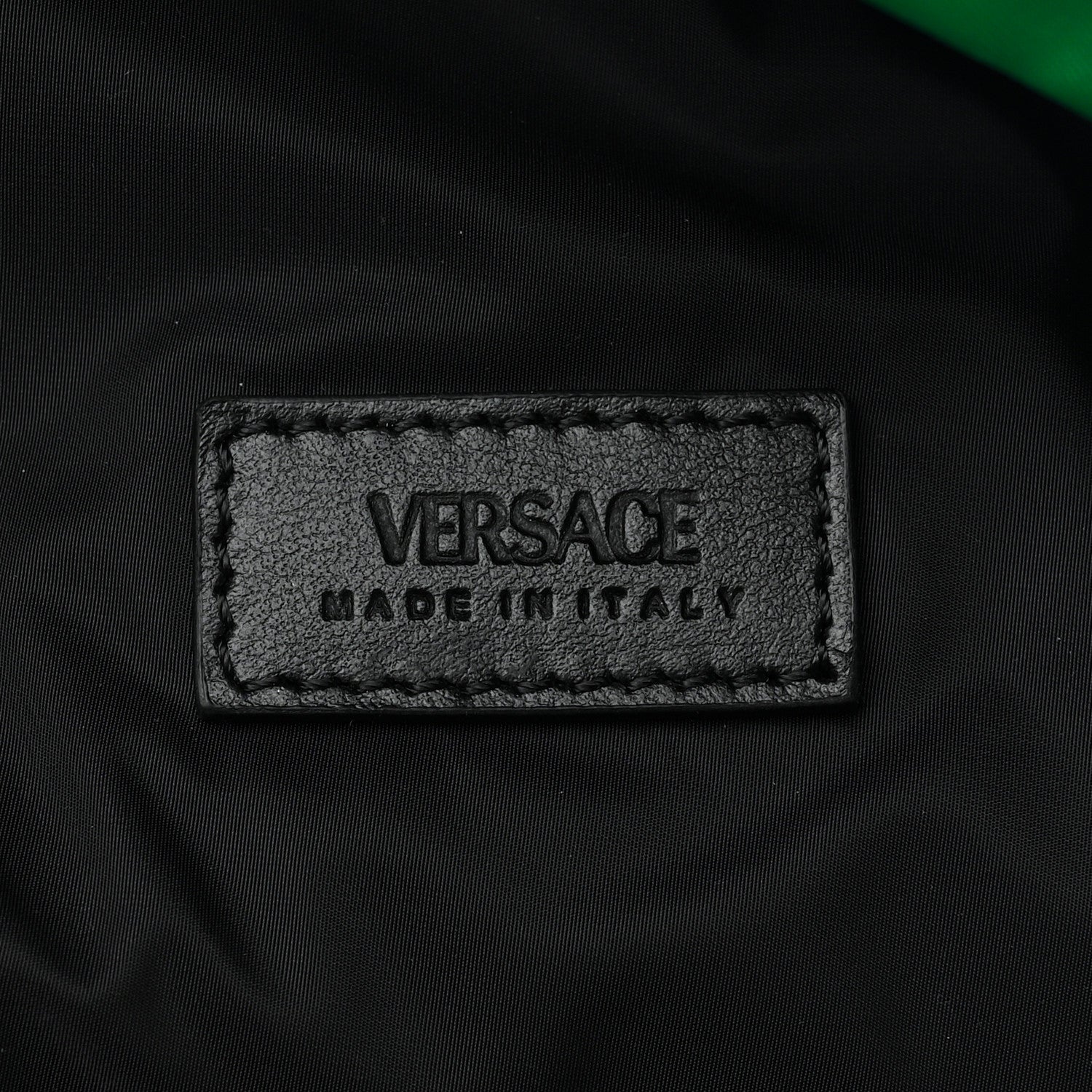 Versace Nylon Palazzo Medusa Backpack Green 6 of 10
