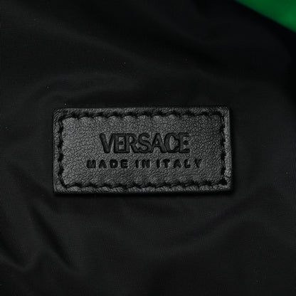 Versace Nylon Palazzo Medusa Backpack Green 6 of 10
