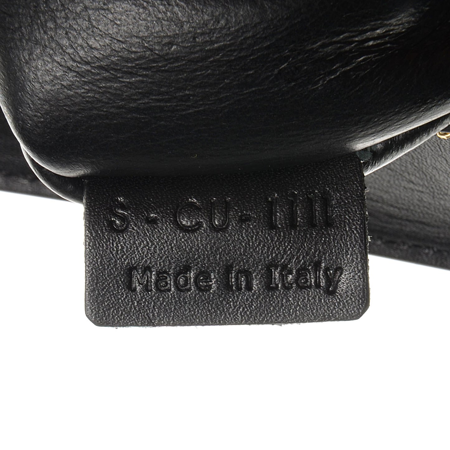 Smooth Calfskin Canvas Medium Trapeze Black