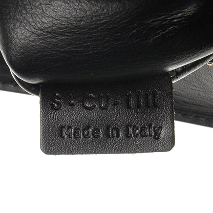 Celine Smooth Calfskin Canvas Medium Trapeze Black 8 of 9