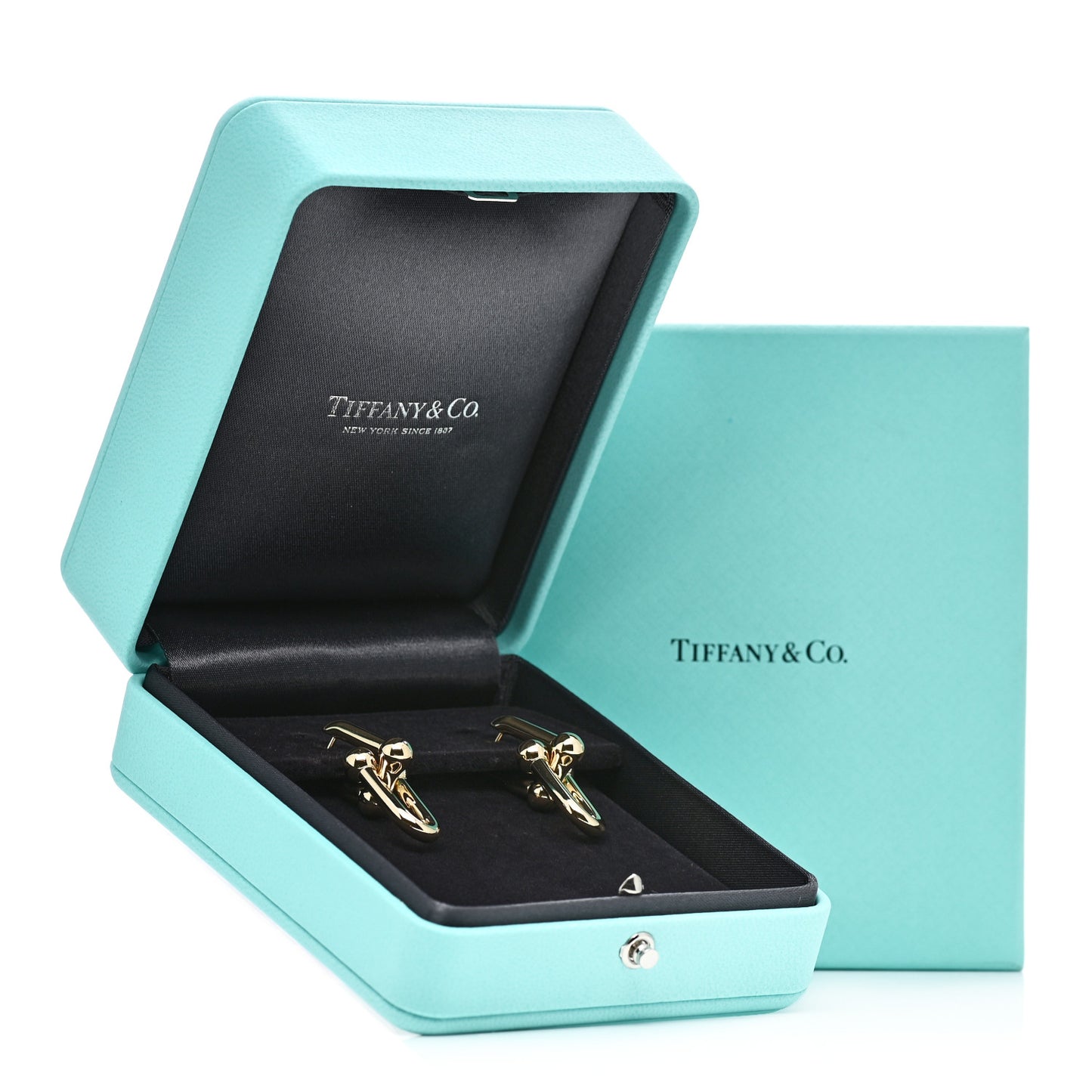 18K Yellow Gold Large HardWear Link Earrings