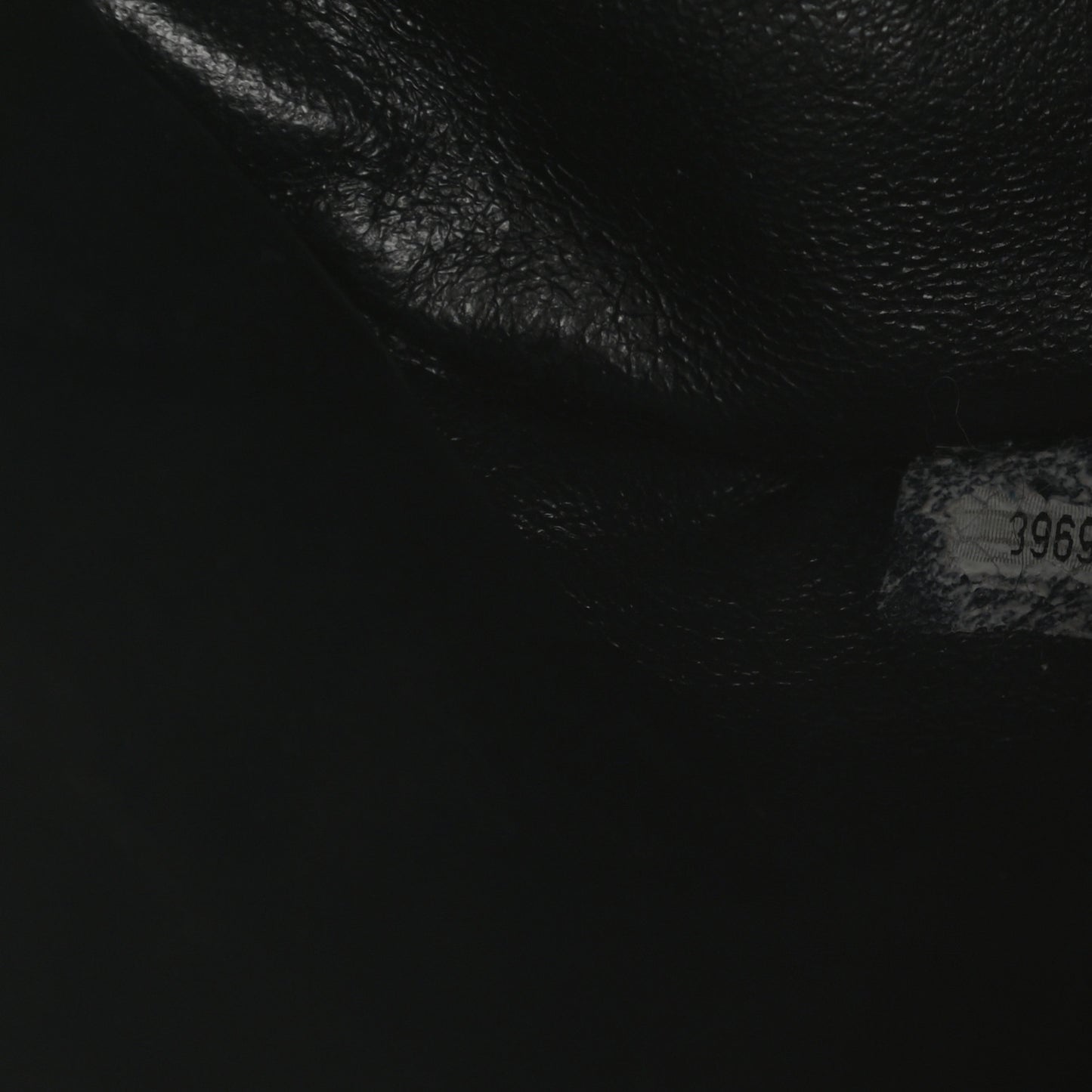Lambskin Quilted Backpack Black