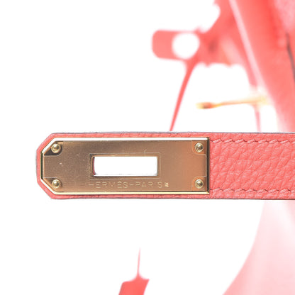 Hermes Togo Birkin 35 Rouge Pivoine 24 of 29