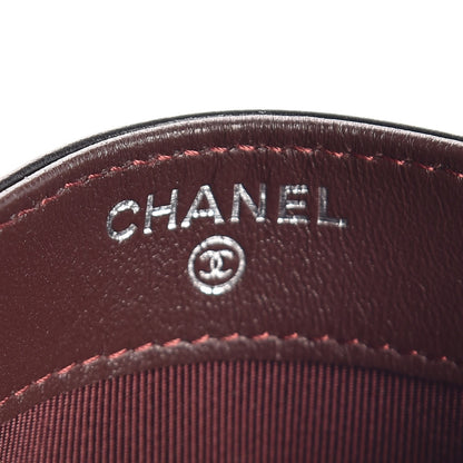 Chanel Lambskin Quilted Card Holder Black 6 of 9