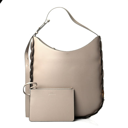 Chloe Small Grain Smooth Calfskin Large Darryl Hobo Motty Grey 1 of 5