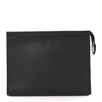 Louis Vuitton Taiga Pochette Voyage MM Black 1 of 10