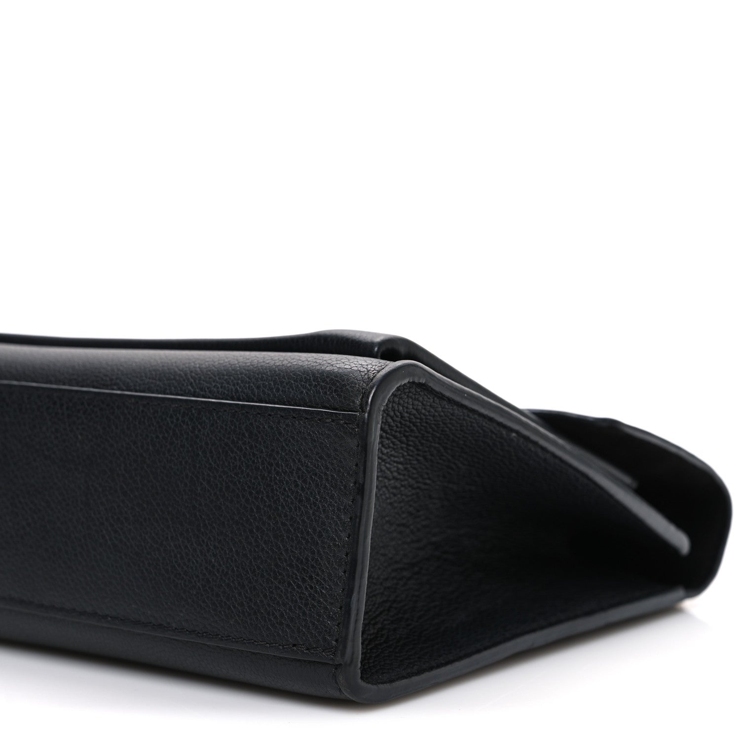 Louis Vuitton Soft Calfskin Mylockme Chain Bag BB Black 10 of 11
