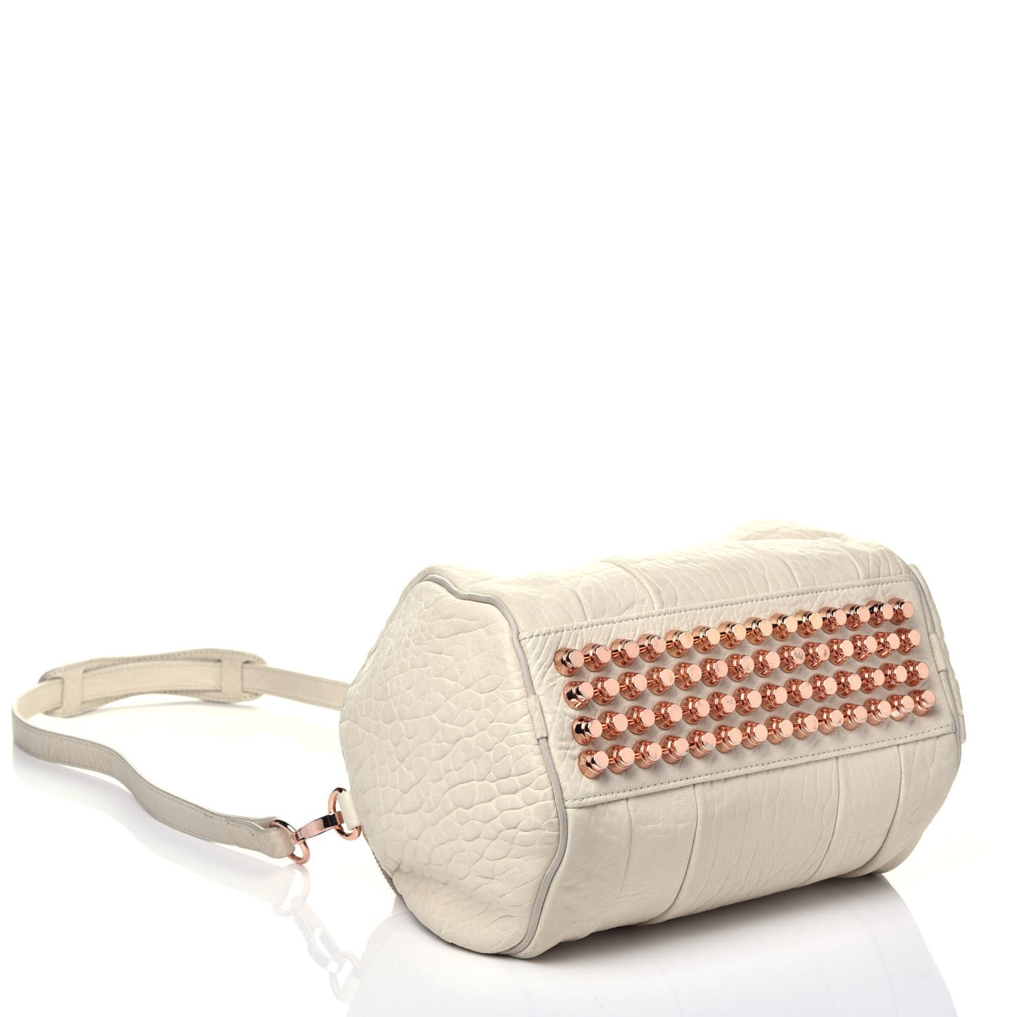 Pebbled Lambskin Rockie Dune Rose Gold Hardware