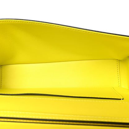 Valentino Garavani Calfskin Vlogo Loco Shoulder Bag Bright Lemon 5 of 9