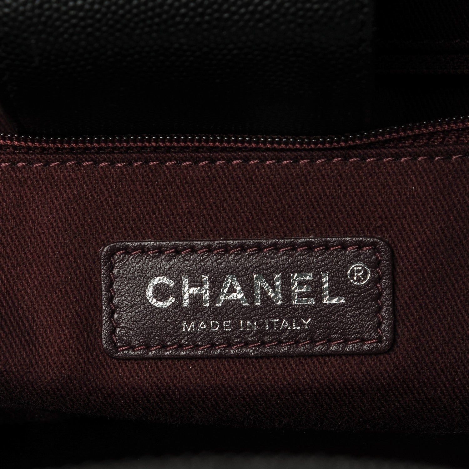 Chanel Caviar Quilted Large Coco Handle Shopping Tote Black 6 of 8