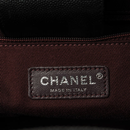 Chanel Caviar Quilted Large Coco Handle Shopping Tote Black 6 of 8