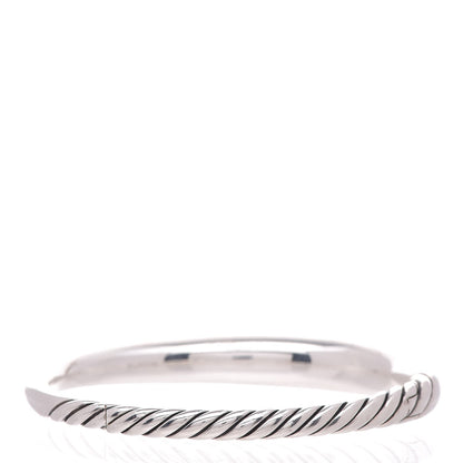 David Yurman Sterling Silver Pure Form Smooth Bracelet 3 of 4