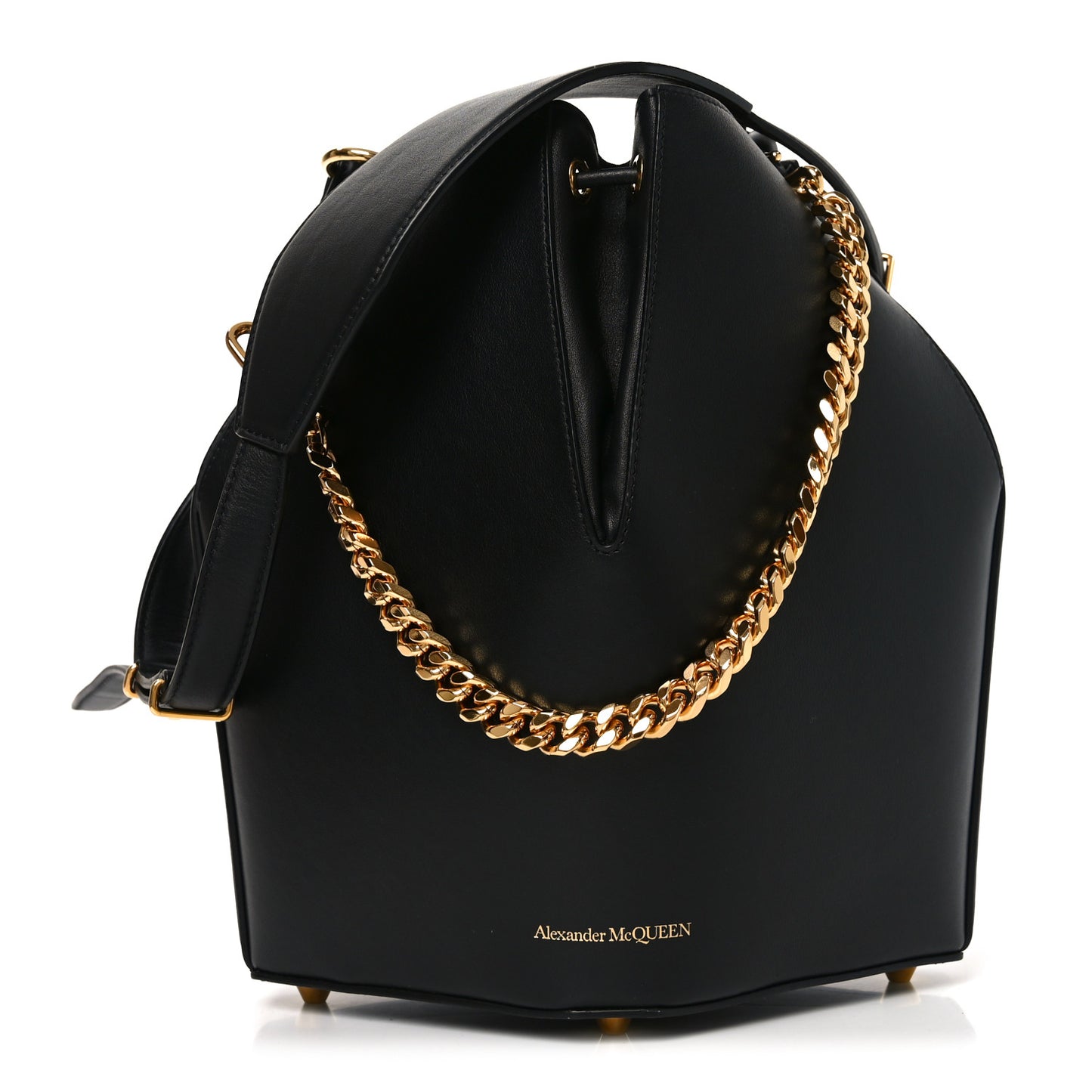 Calfskin The Bucket Bag Black