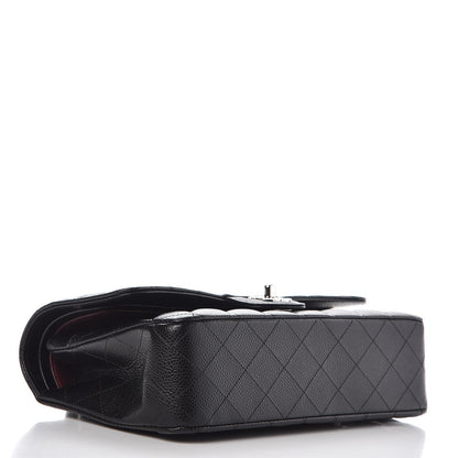 Chanel Caviar Quilted Medium Double Flap Black 5 of 9