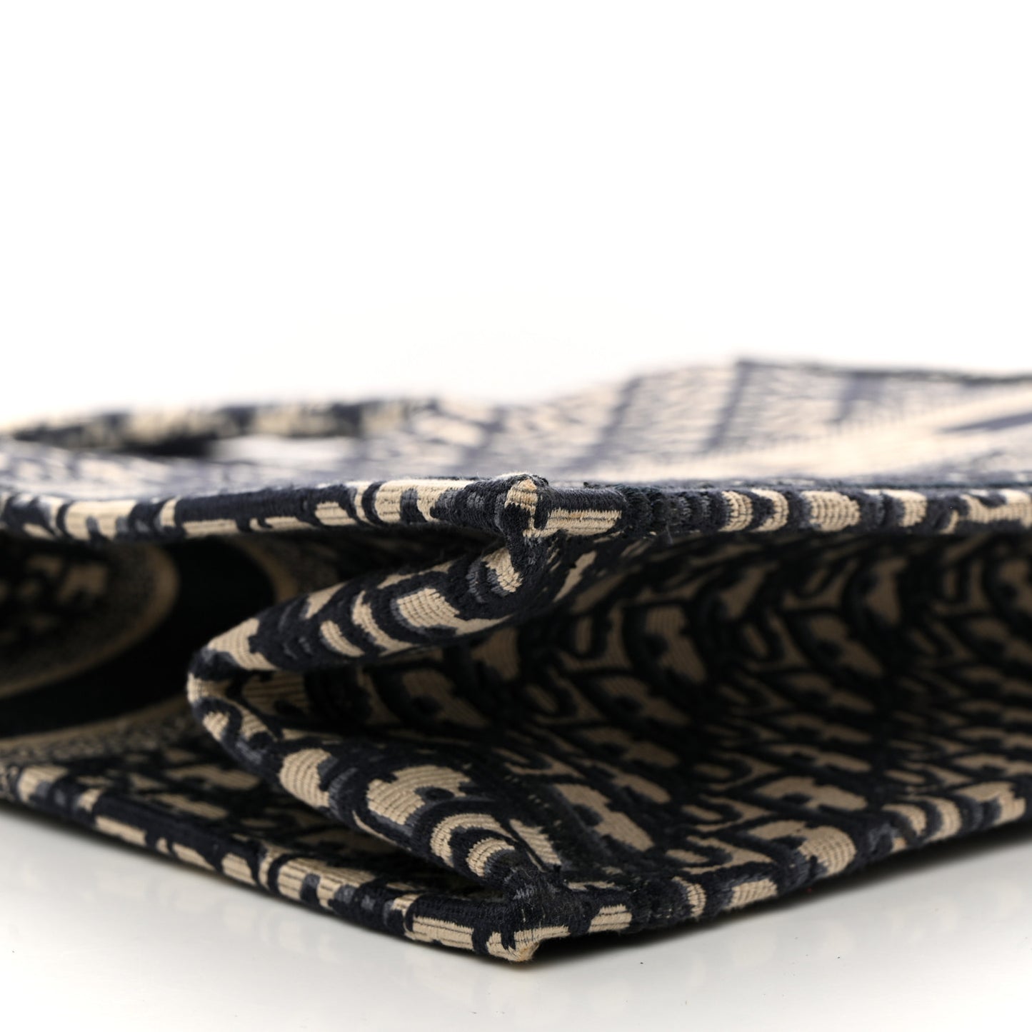 Oblique Large Book Tote Blue Multicolor