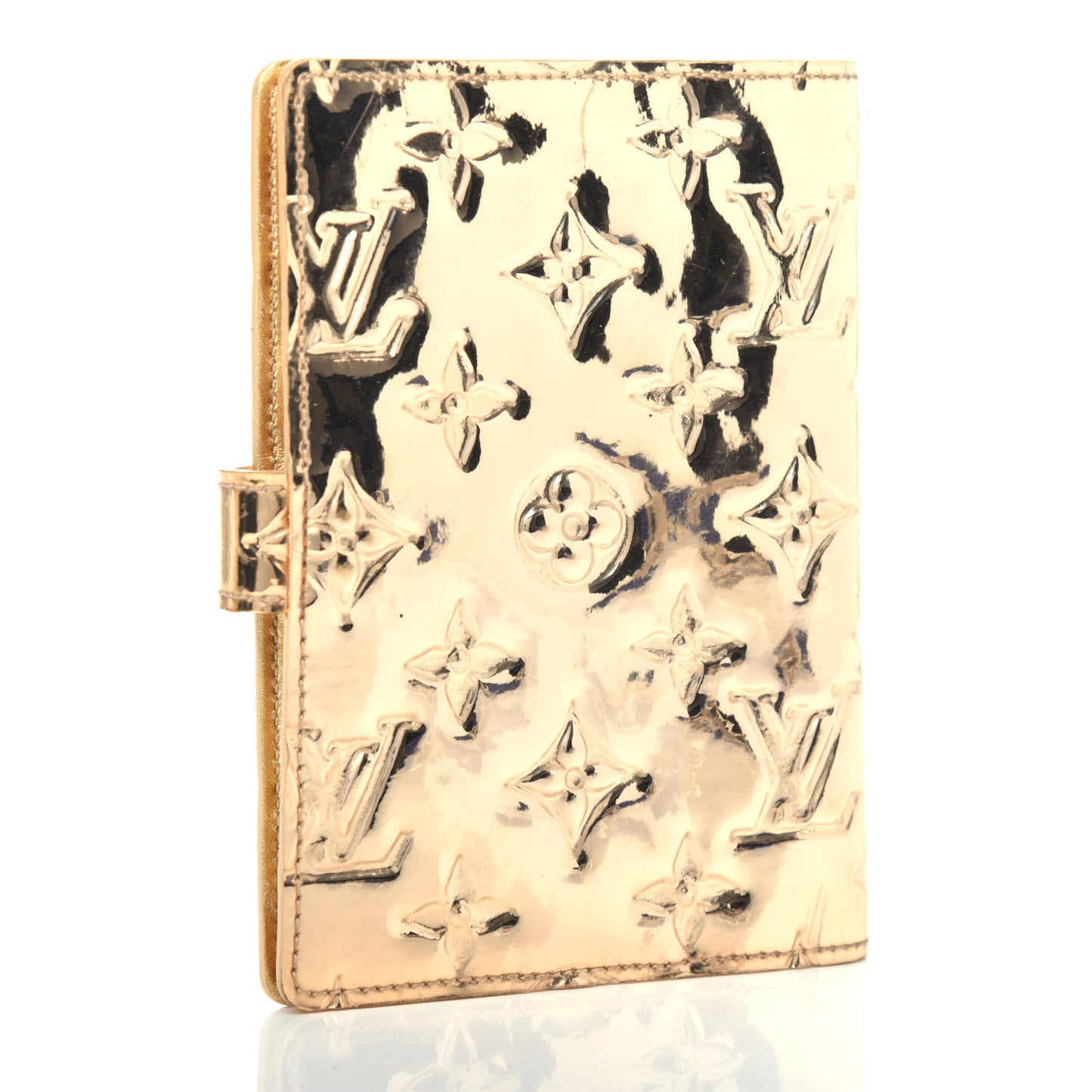 Monogram Miroir Small Ring Agenda Gold