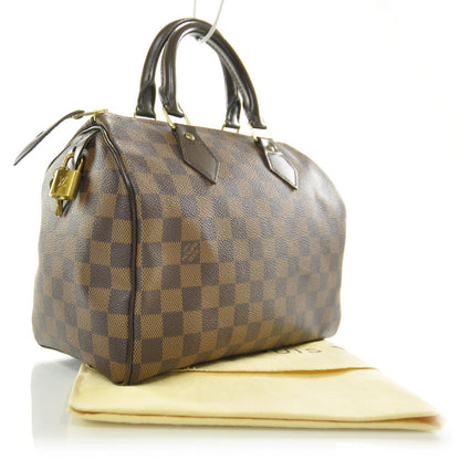 Louis Vuitton Damier Ebene Speedy 25 3 of 8