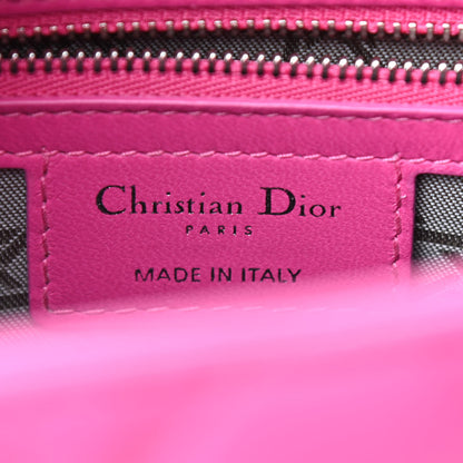 Christian Dior Lambskin Cannage Medium Lady Dior Pink 6 of 10