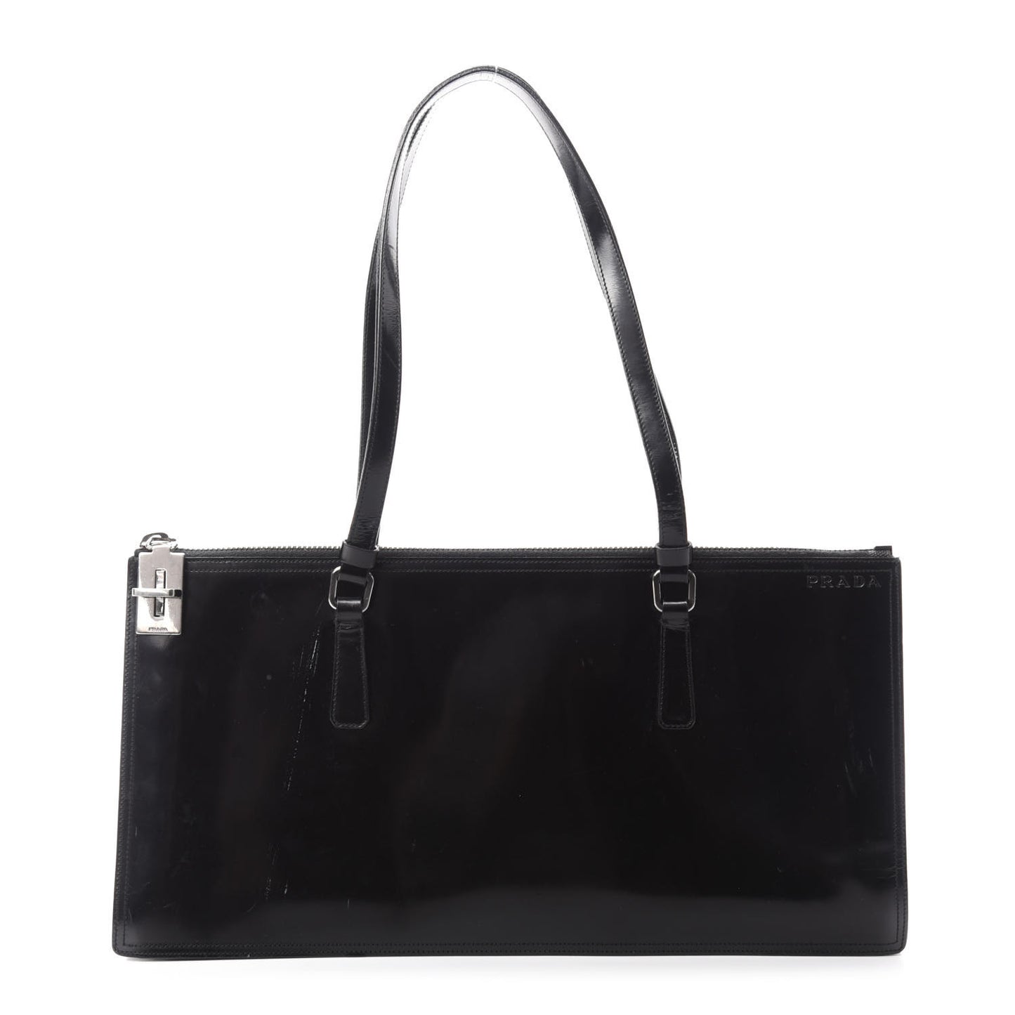 Spazzolato Shoulder Bag Black