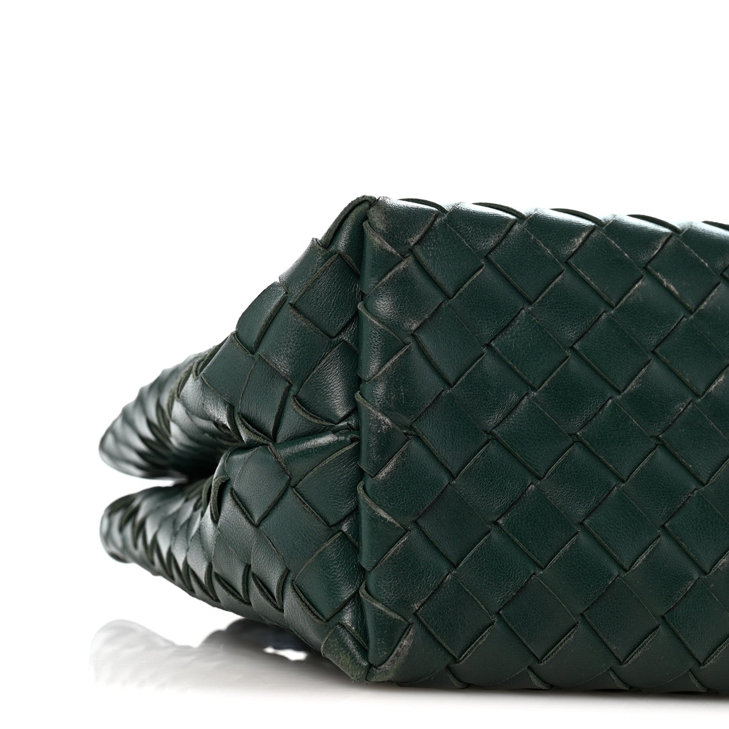 Bottega Veneta Nappa Intrecciato Medium Andiamo Shoulder Bag Emerald Green 7 of 12