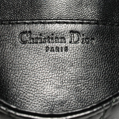 Christian Dior Lambskin Cannage Lady Dior Pochette Black 6 of 7