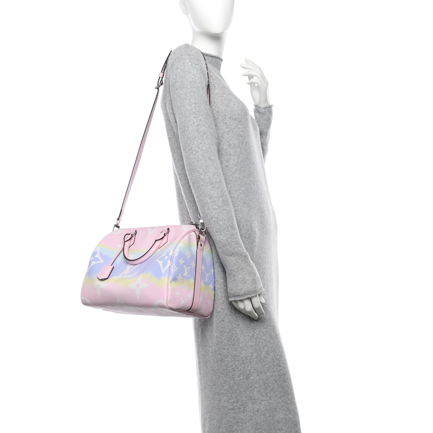 Monogram Escale Speedy Bandouliere 30 Pastel