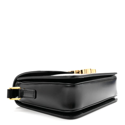 Celine Shiny Calfskin Teen Triomphe Black 4 of 9