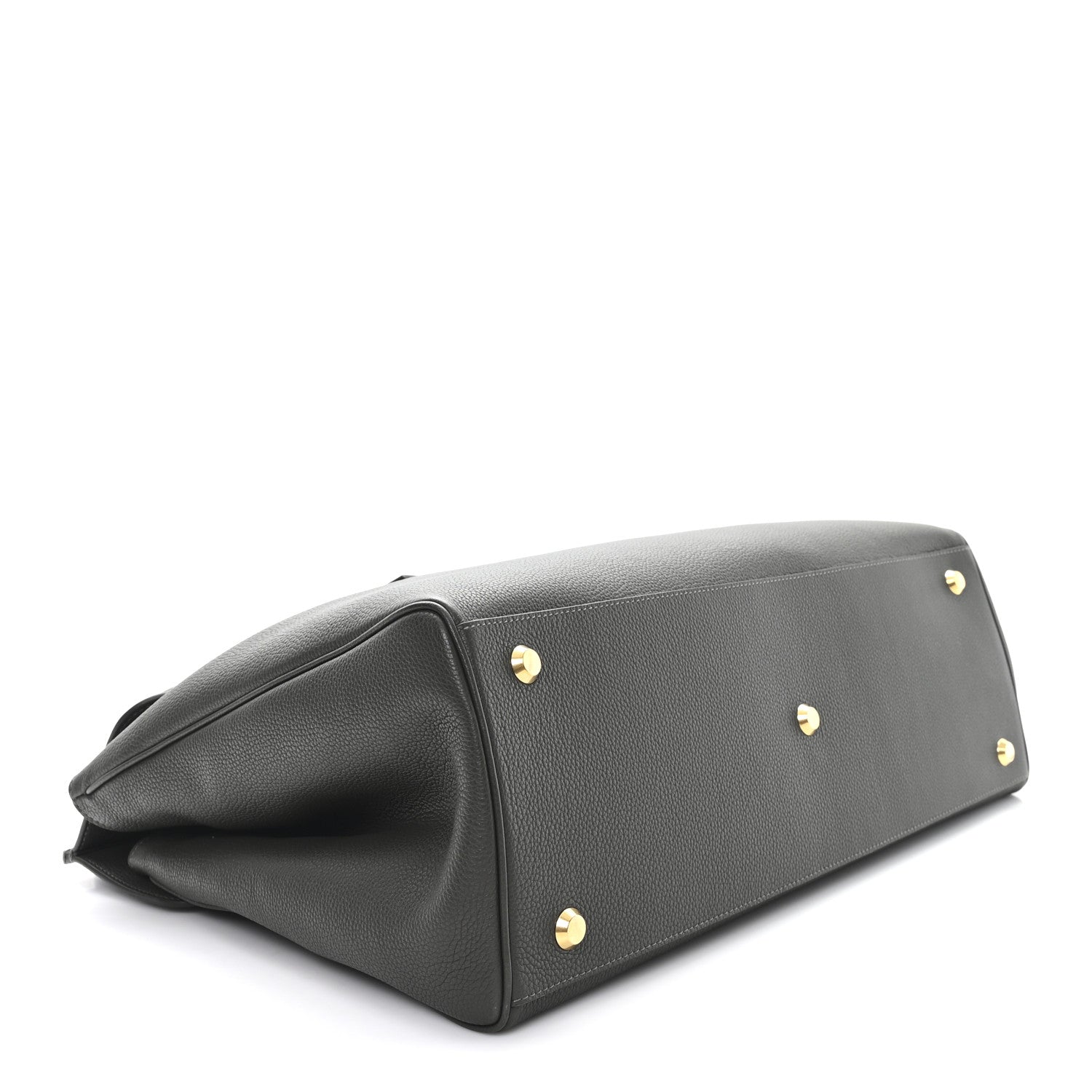 Balenciaga Grained Calfskin Carrie Cary All Bag Khaki 4 of 9