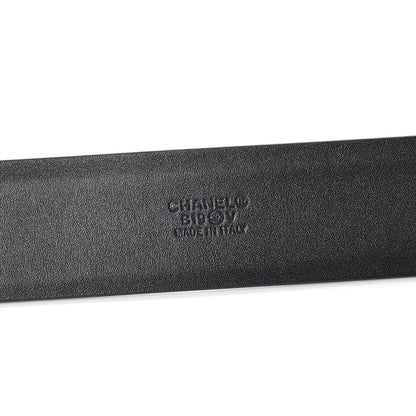 Chanel Calfskin CC Chain Belt 90 36 Black 4 of 9