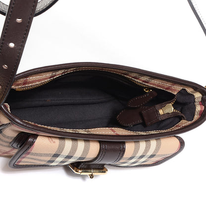 Burberry Haymarket Check Ganton Satchel 5 of 8