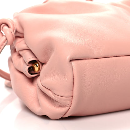 Mansur Gavriel Lambskin Mini Cloud Clutch Dahlia 8 of 9