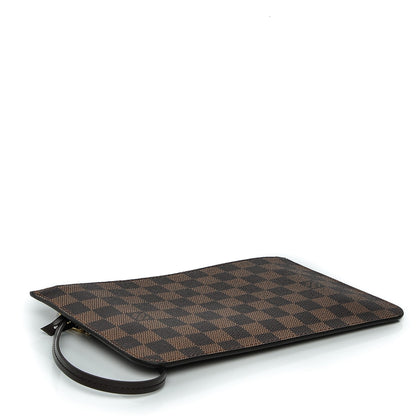 Louis Vuitton Damier Ebene Neverfull MM GM Pochette 4 of 7