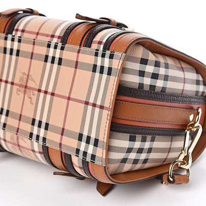 Burberry Haymarket Check Medium Alchester Bowling Bag Autumn 10 of 12